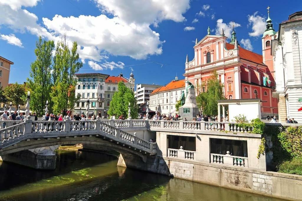 Hanna'S Suite With Free Parking Ljubljana Kültér fotó